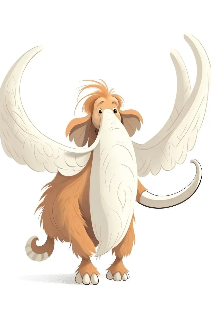 goofy mammut med vinger