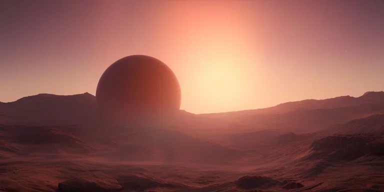 sunset in saturn