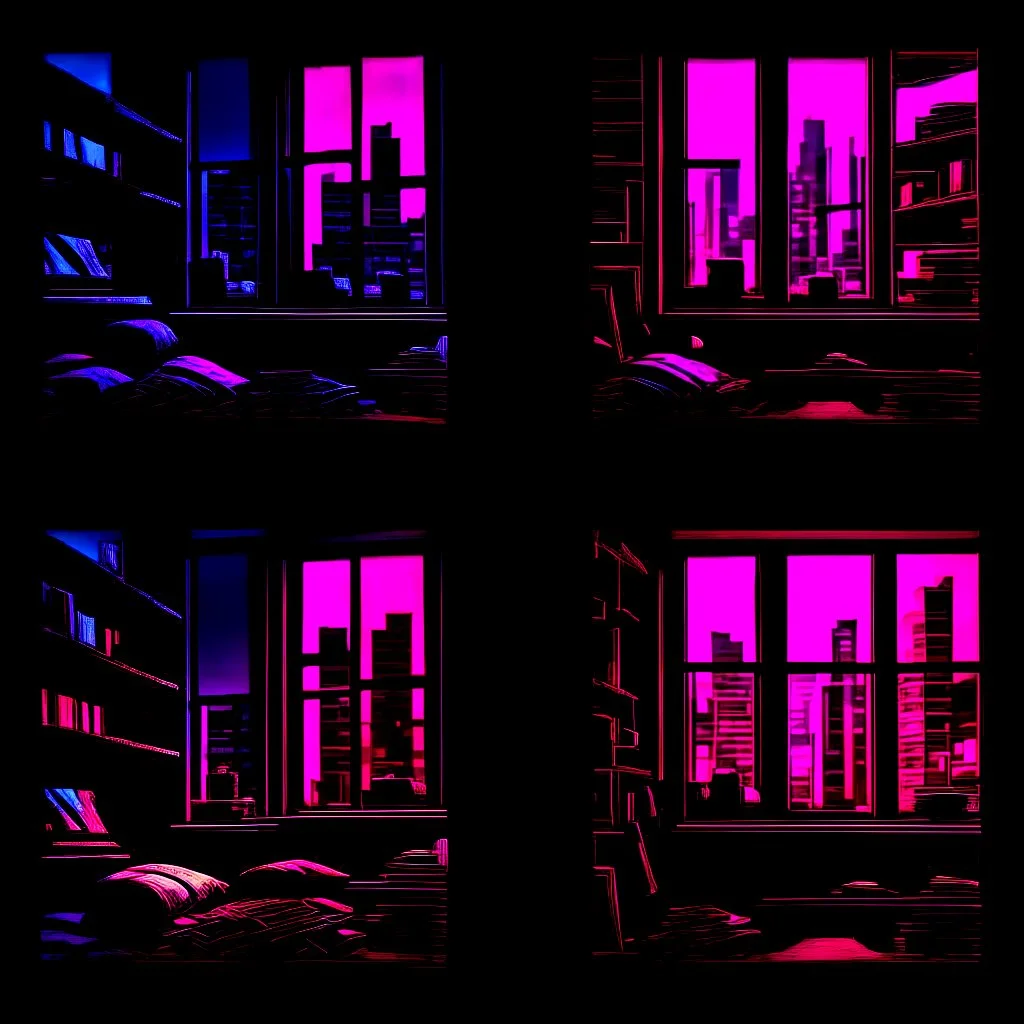 comicbook, 2 panels, bright complimentary colors, in the left panel, a tv plays breaking news, (in the right panel, a tv plays breaking news,(side angle view:1.2)of the tv), background is a haunting dimly lit, decrepit room.The atmosphere should be chilling, with shadows and decay adding to the eerie ambiance, vibrant palette, volumetric lighting