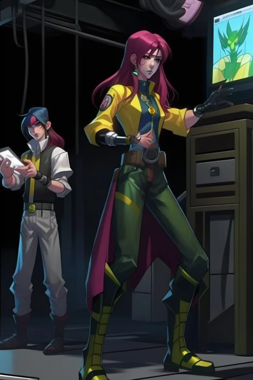 3 erkek 2 kız 2d karakterler