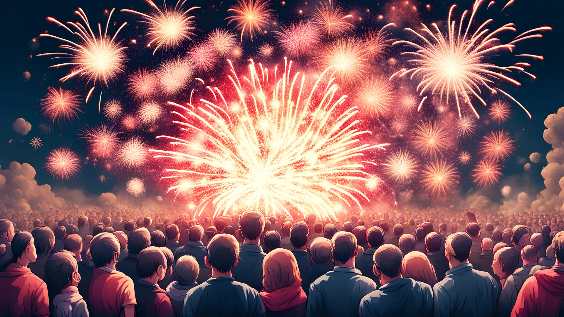 a lot of people whose heads explode like fireworks