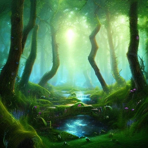  magical forest, poet