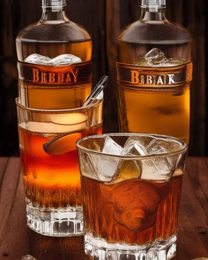 Bear whiskey vodka drinks