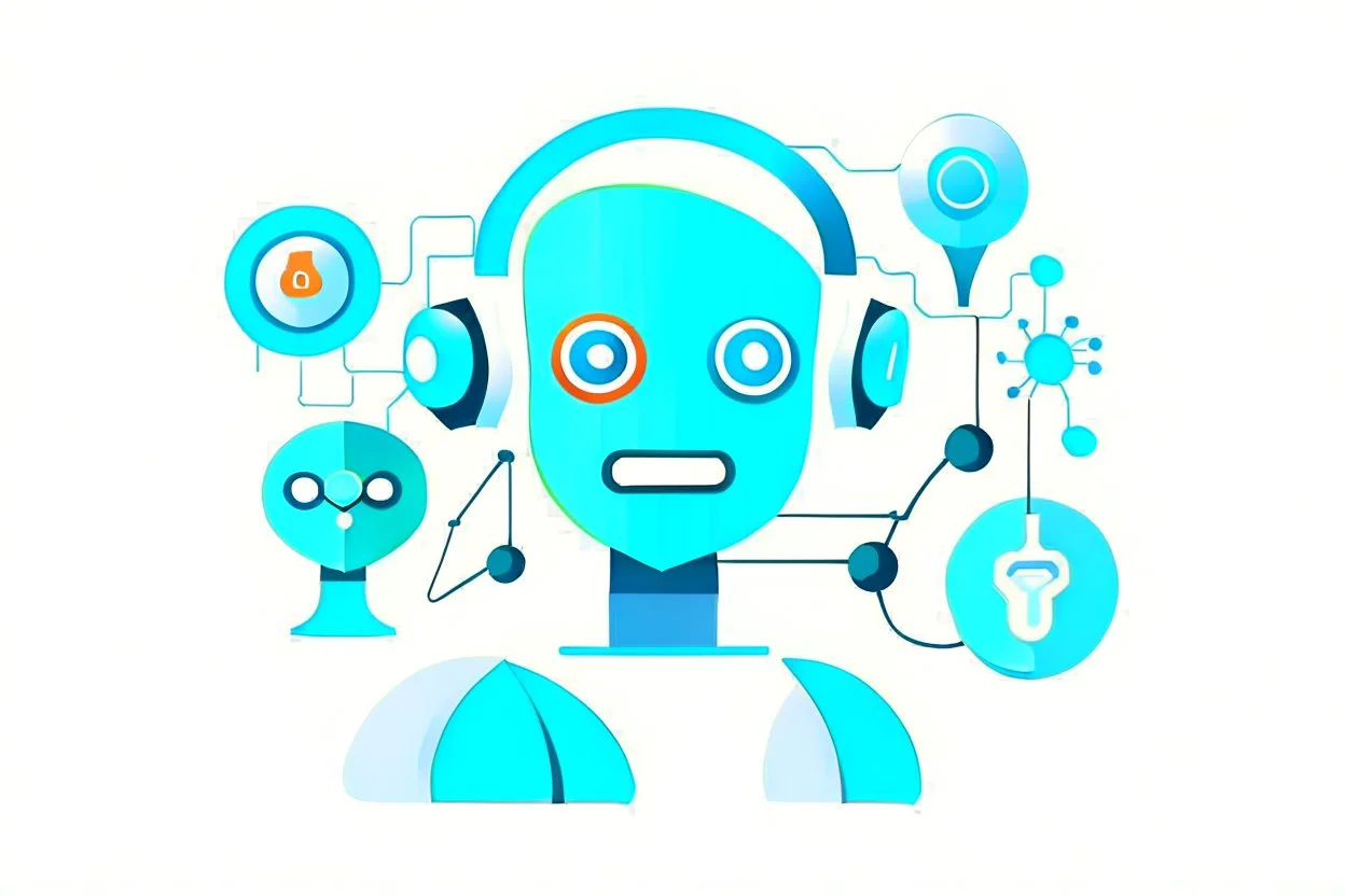 AI WEBSITE BUSINESS IMAGES CHATBOT CRM AUTOMATION LOGO