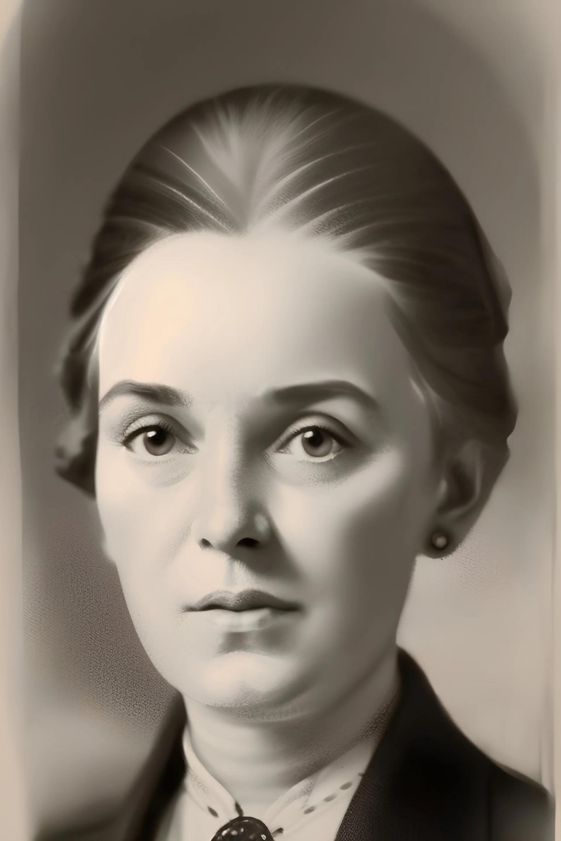 Make a portrait of a political figure in the early 190ss