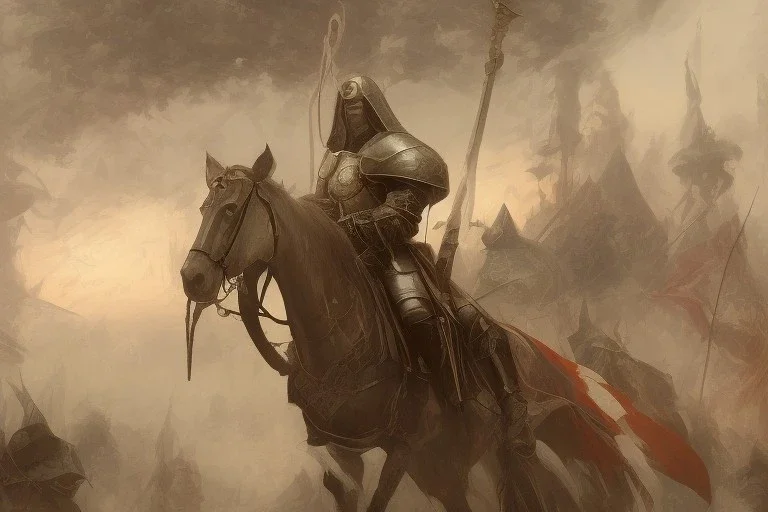 Crusades, Knights Templar , cinematic, 8k, resolution concept art portrait by Greg Rutkowski, Artgerm, WLOP, Alphonse Mucha dynamic lighting hyperdetailed intricately detailed