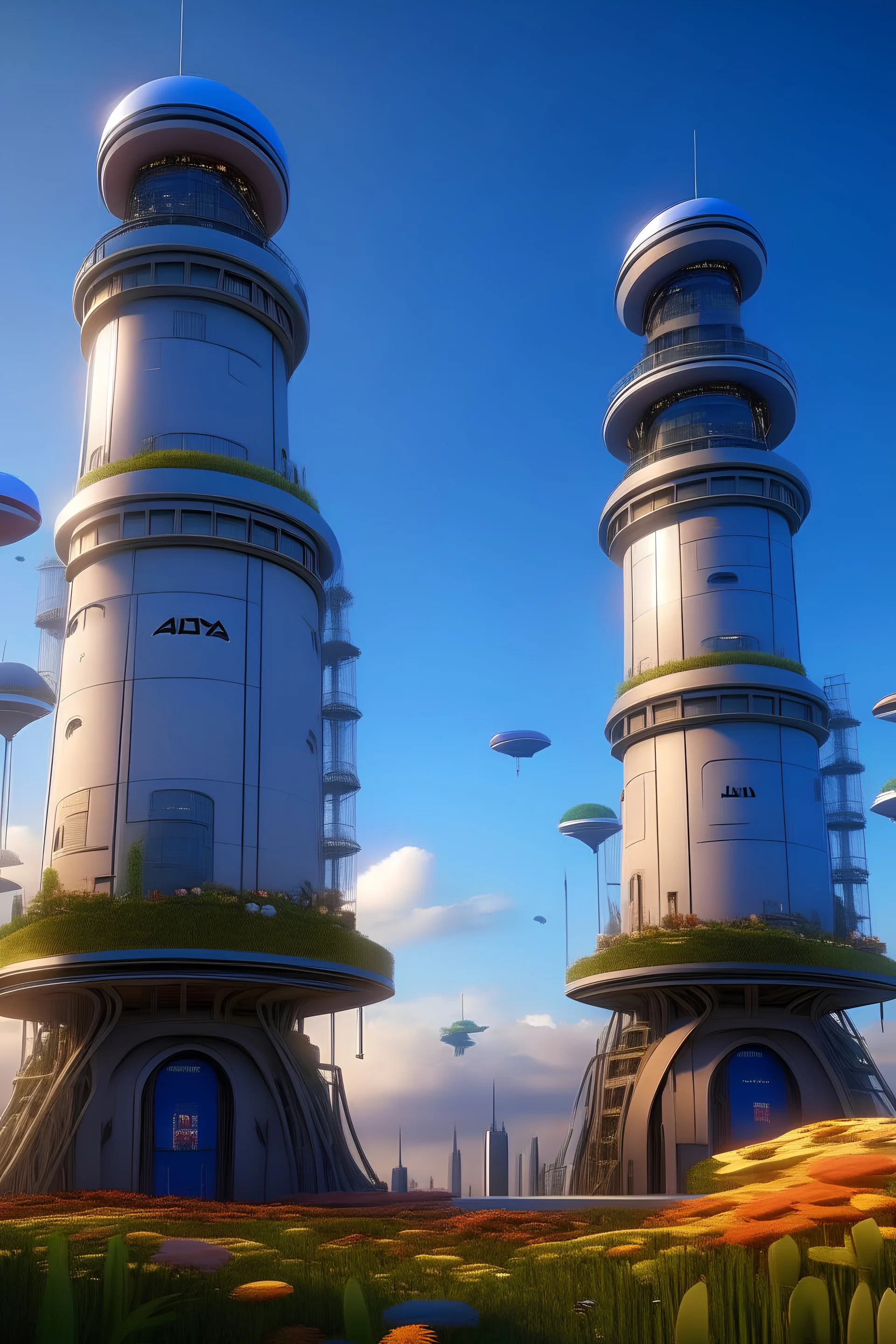 Disney ai movie towers