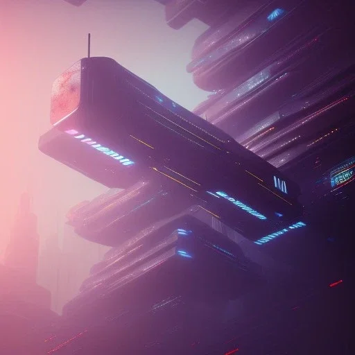 afterlife in the digital void, thriller vibe, 4k, moody cinematic lighting, realistic, highly detailed, blade runner style, blue and purple, highly detailed, conceptual art, volumetric, octane render, unreal engine,