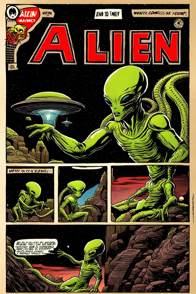 alien comics