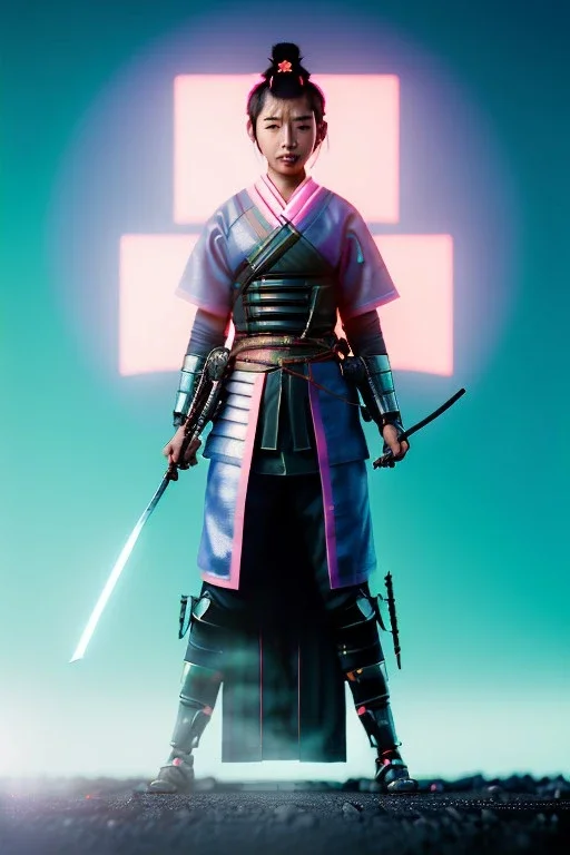 portrait, Asian cyborg woman, samurai warrior :: symmetry photography, cyberpunk style, pink hair, perfect eyes, samurai helmet, samurai mask, black samurai army, katana, japanese traditional ornaments, pink, white, black, glow eyes, cinematic, Ultra realistic, dark scene, soft color, highly detailed, unreal engine 5, RTX, ultra detail, 3d, finely drawn, high definition.