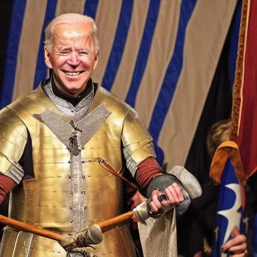 Biden in medieval times