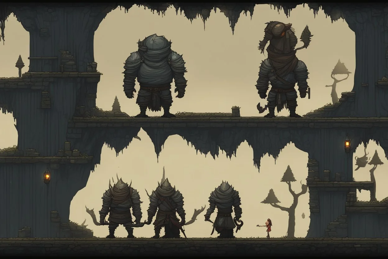 2d sidescroller platformer, level design inspired by Dark Souls games,