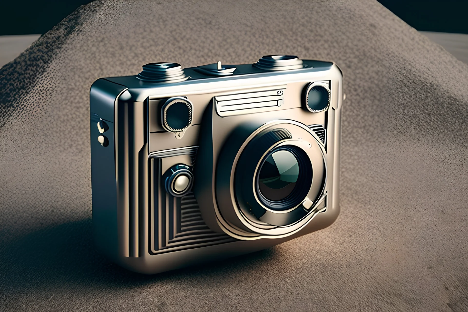 indastrial design of futuristic camera