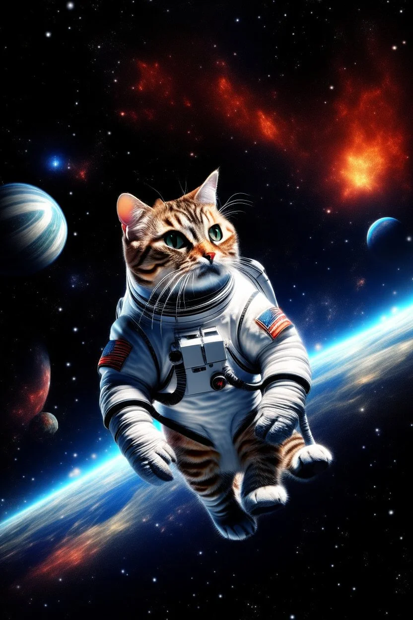 Cat in space