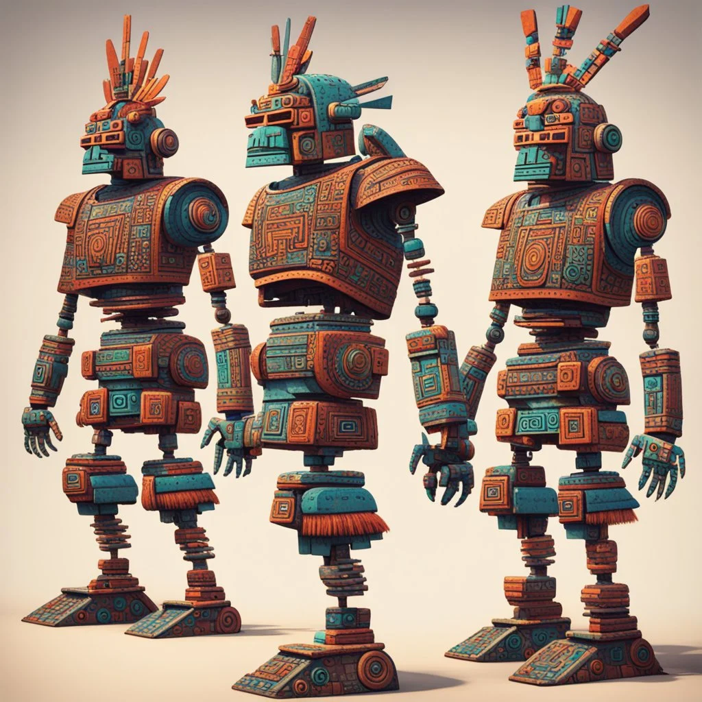 Aztec robots