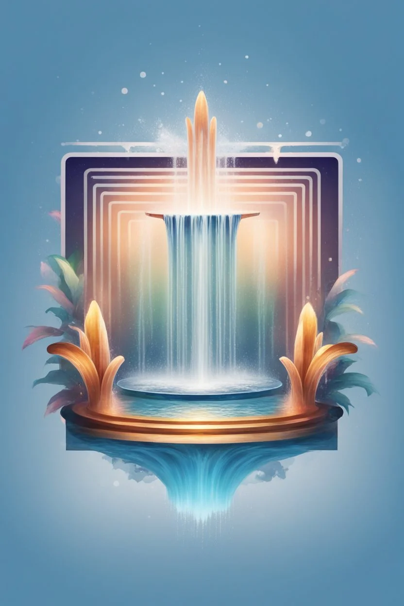 square logo, Melody of Fountains,