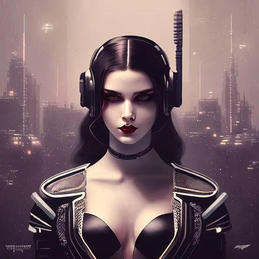 vintage minimalism beautiful dark goth, cyber Punk minimal female figure art, tetasdatia, soft colors mono chromatic, afraykantic morphobic viral, black color on white background, art style of Wylie Beckert and Menri Shatise, polished, selfie view, album cover,