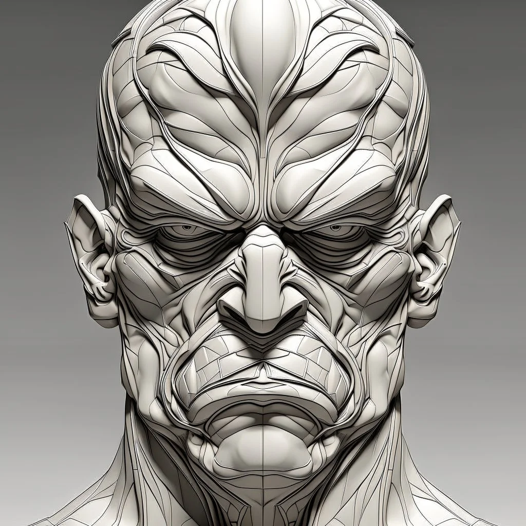 face muscles Orphism