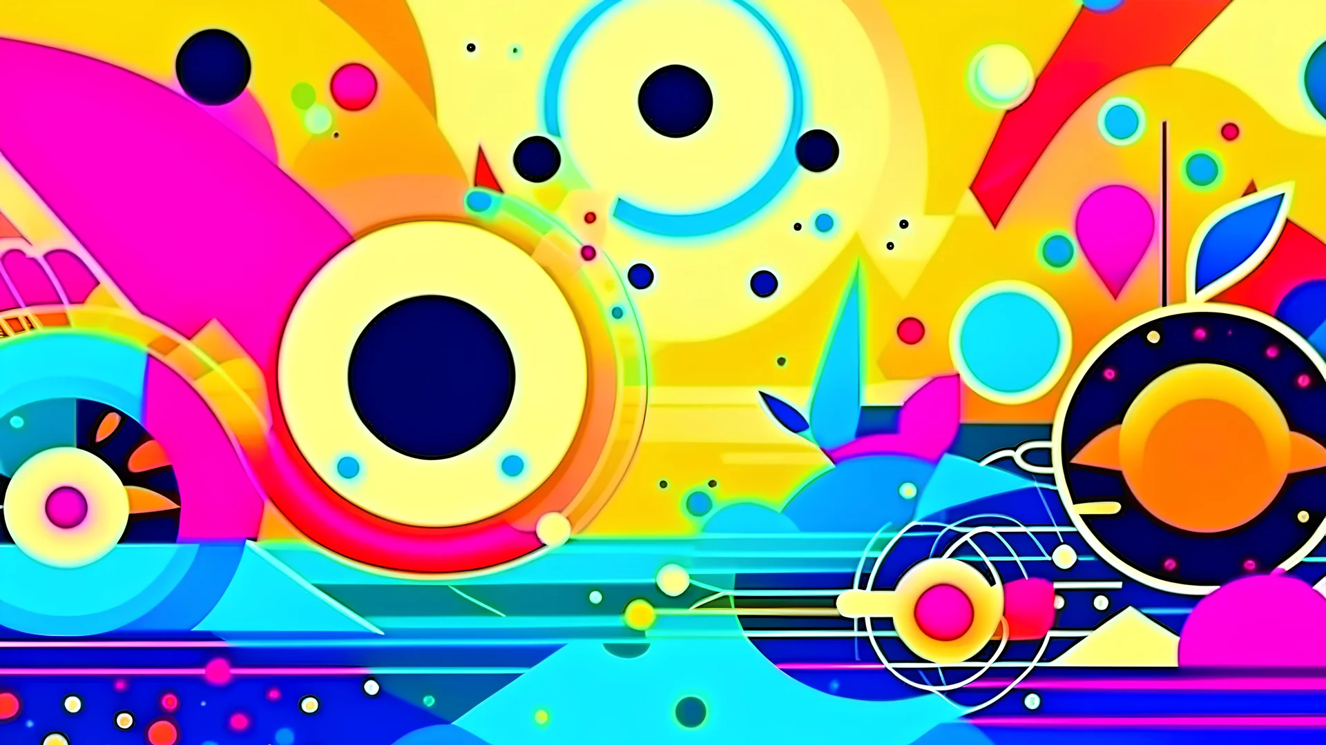 abstract background in a weekend theme