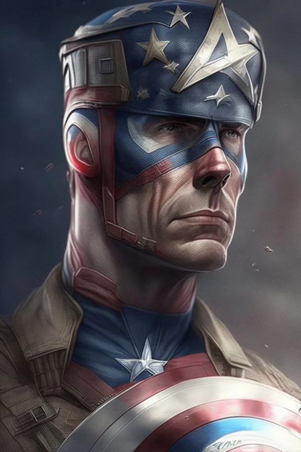 Captain Amerika Rill realistik