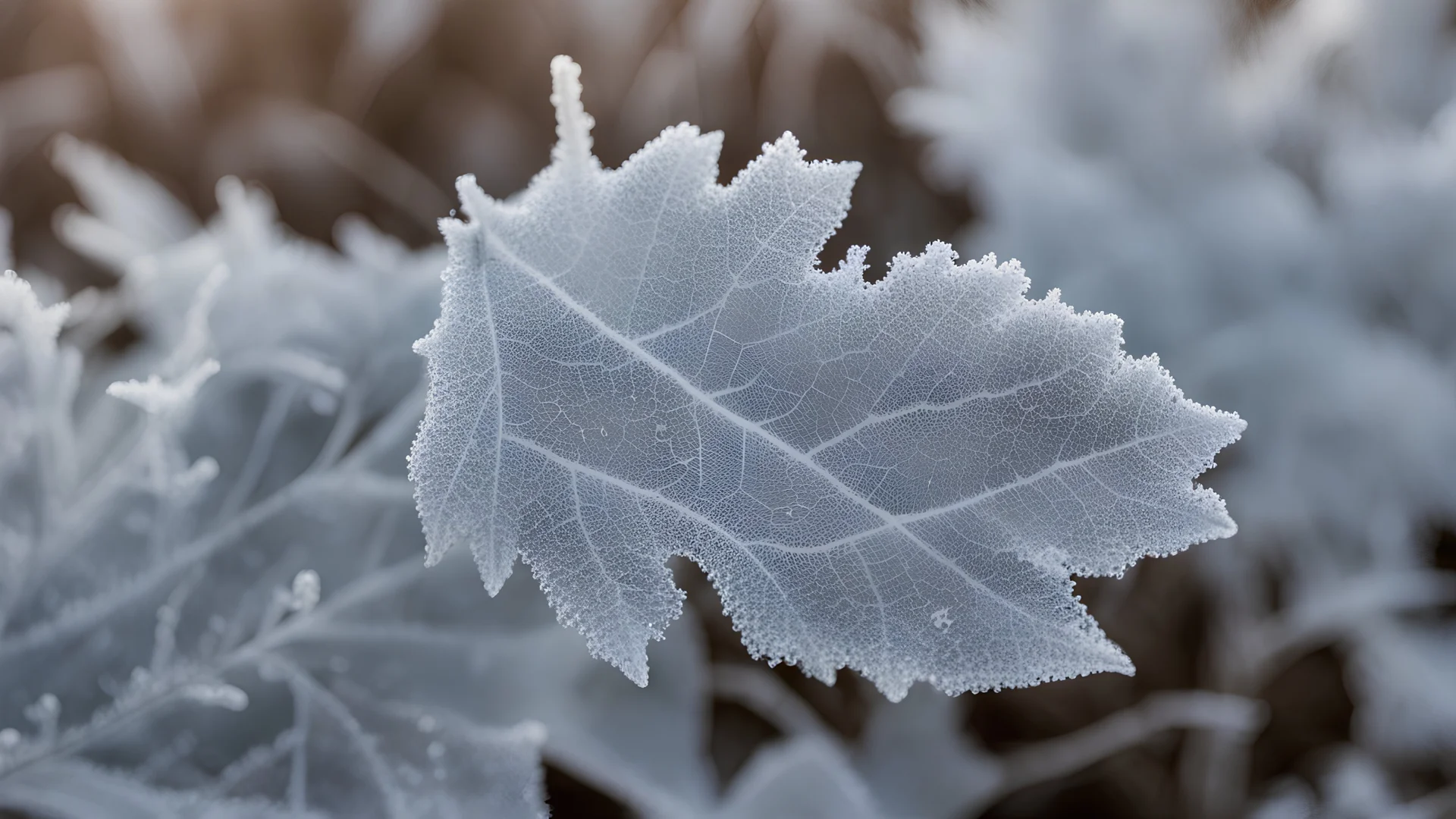 frosted leaf