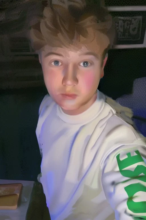 Painting of this guy as a king