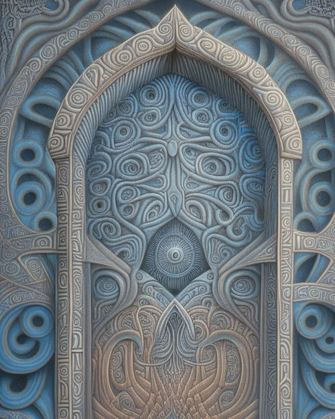 photo of a gothic gate, Alex Grey, intricate details