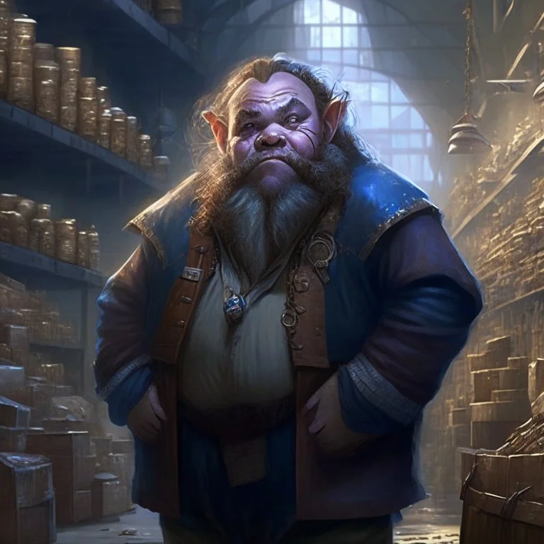 Art Vandalay is the dwarf manger of the Southside Capital Importers Warehouse located in the capital city. He has been infiltrated by a mindflayer and is being mind controlled.