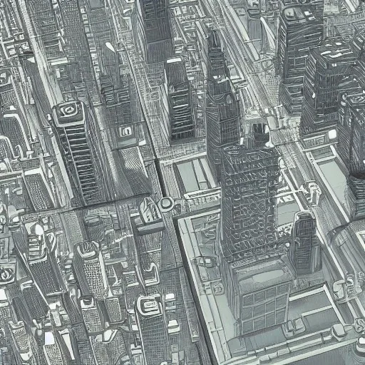 City, game, hyper detailed,