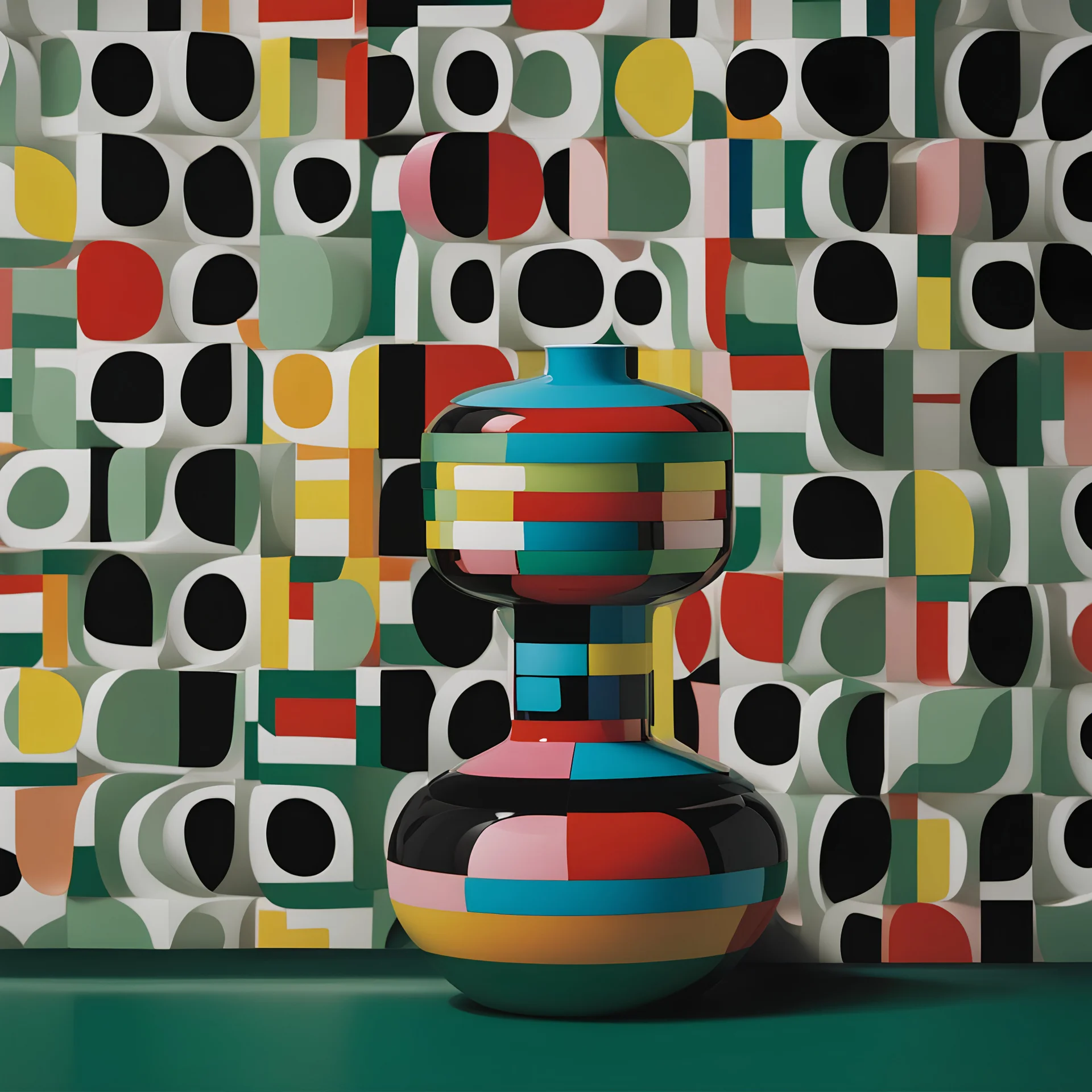 vase by ettore sottsass