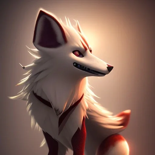 Lycanroc, 8K, dramatic lighting, masterpiece, expert, sharp focus