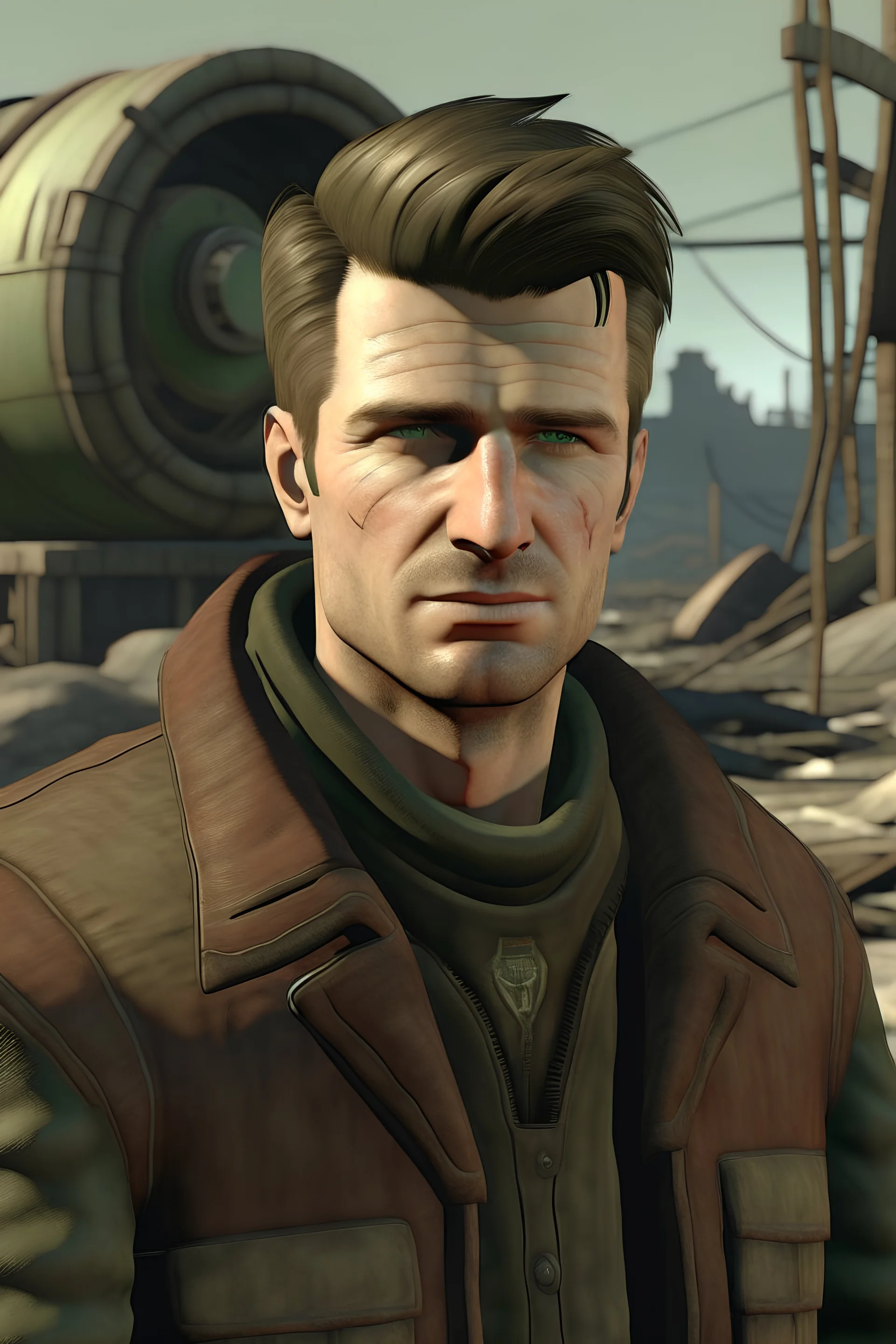 Nico Belic in fallout 4 setting