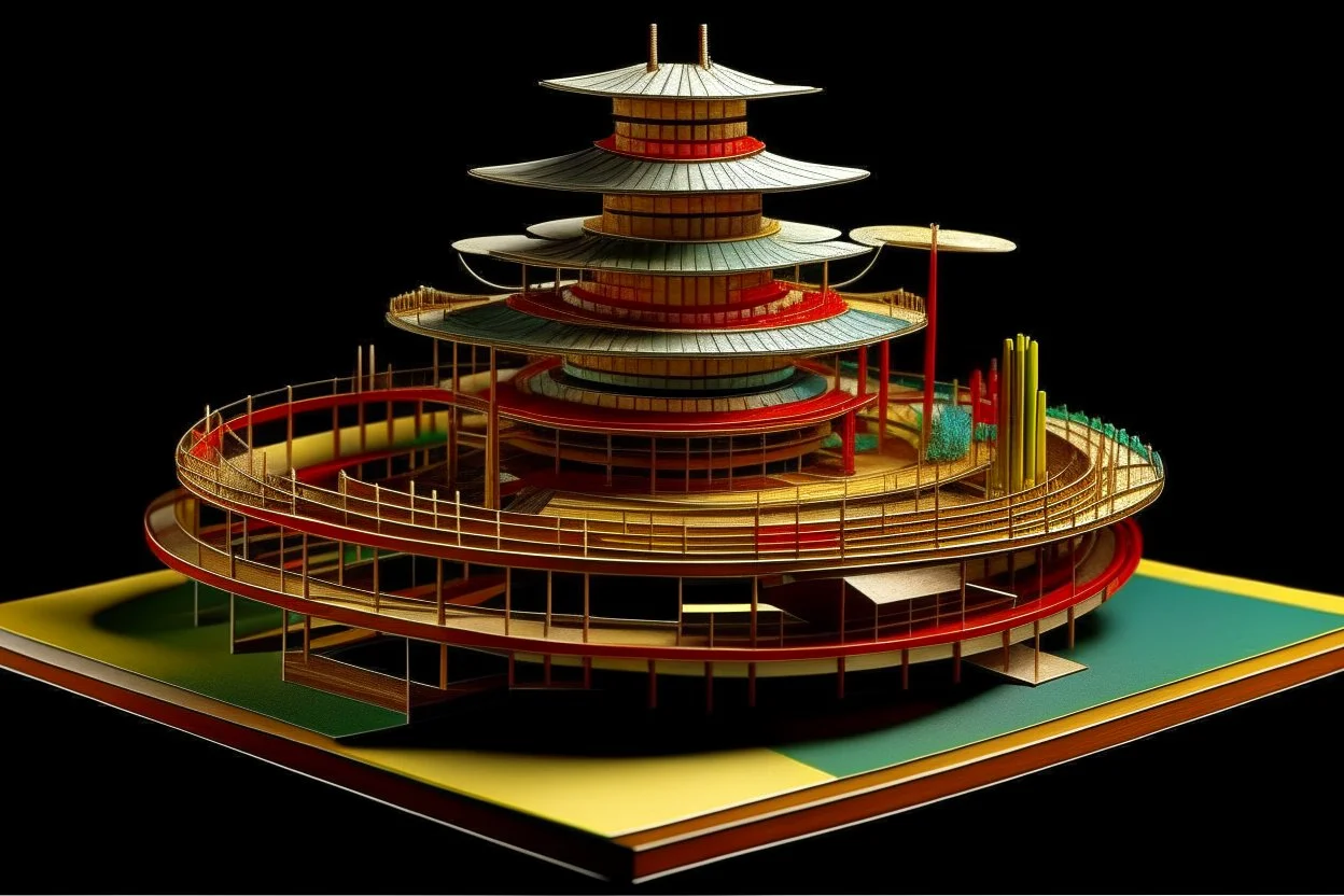 An oily carnival designed by Frank Lloyd Wright