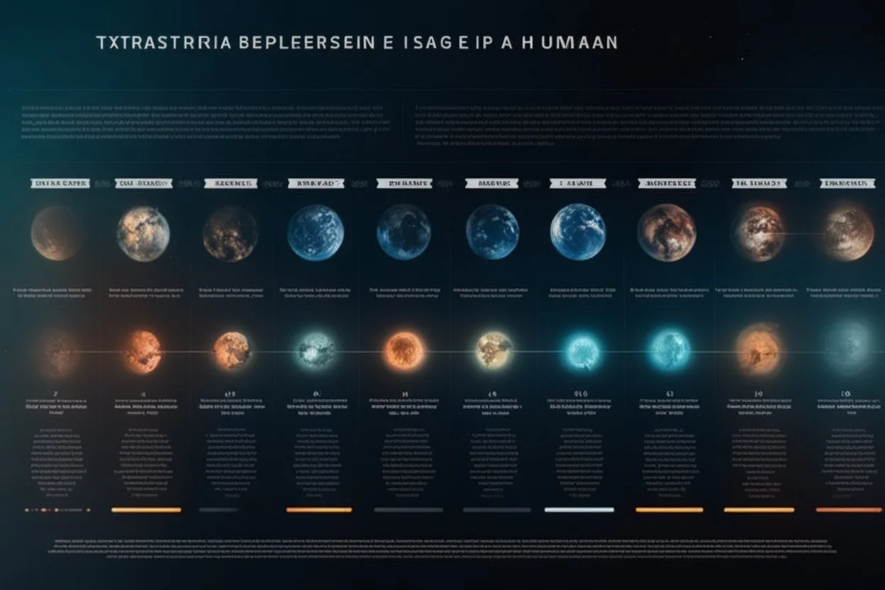 extraterrestrial infographic about being a human, made by alien, black grainy background, several stranges gliphs, few information, few text with big characters