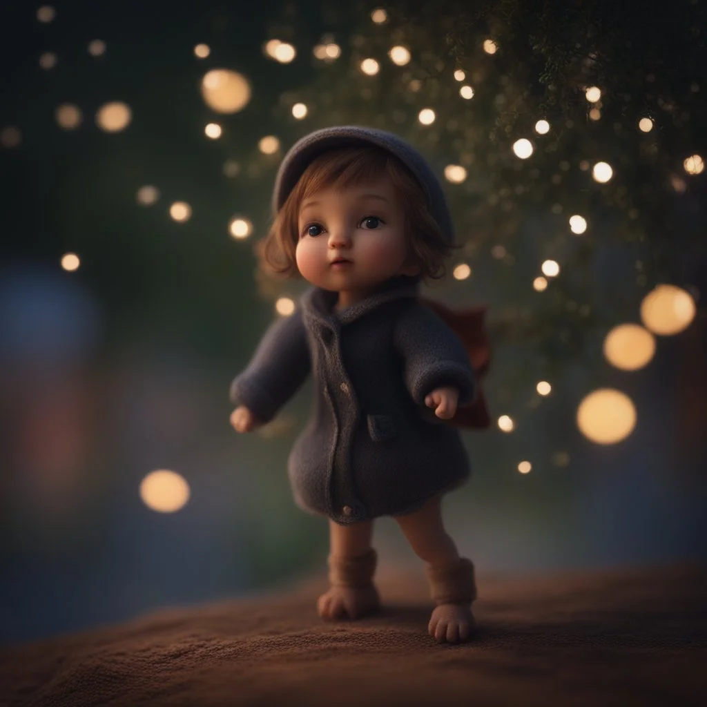 a lullaby, And her spirit soared the sky..,bokeh like f/0.8, tilt-shift lens 8k, high detail, smooth render, down-light, unreal engine