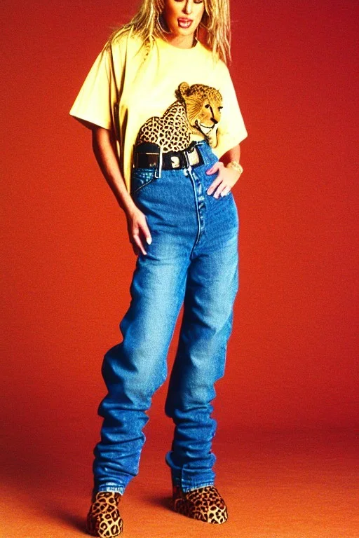 year 1996 denim fashion. Loose, baggy, low waist Combat pants and t-shirt. Colors: denim blue, blue, purple, cream, khaki, light green, lilac, plum, orange, terracotta, red, light yellow, lion yellow, pink, dark blue, beige. leopard, Cheetah . Latex in small part. Kylie Minogue, Tyra Banks,Julia Roberts. leg warmer. Cargo pants.