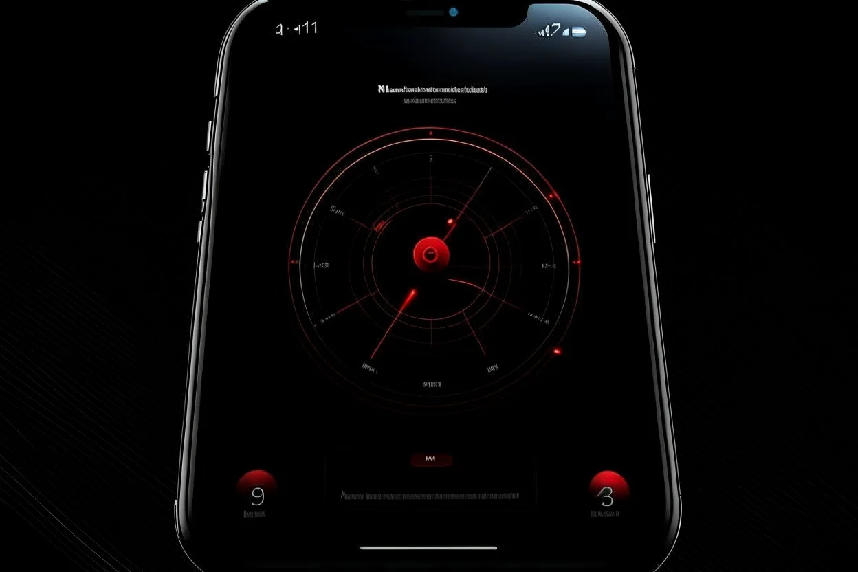 a futuristic display against a dark interface. "WARNING" flashes in bold red, followed by "Temporal Instability Detected" and a red exclamation icon. A small warning symbol and a "[Details]" button offer further insights. Text dynamically scrolls or blinks for emphasis, using vivid red for urgency. This UI ensures vital alerts are prominent, crucial for navigating time and space safely.