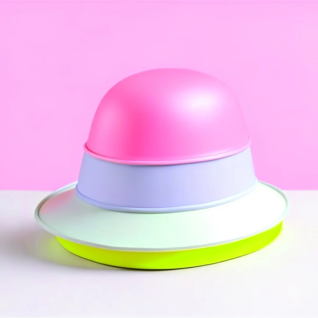 Engineer hat, pastel colors