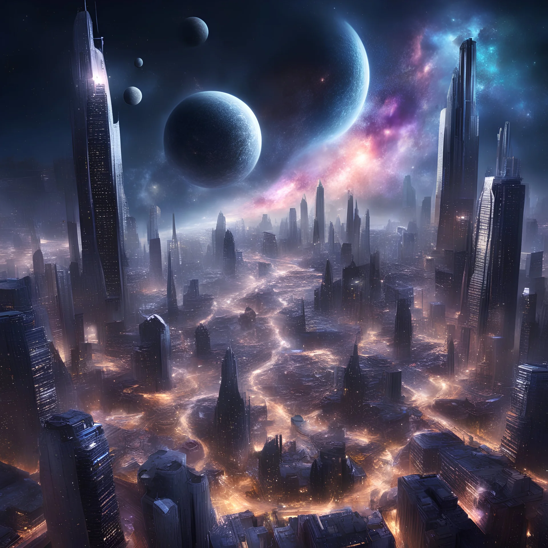 Create a Galaxy City