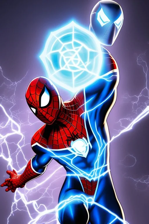 spider-man, DC blue lantern, blue lantern symbol