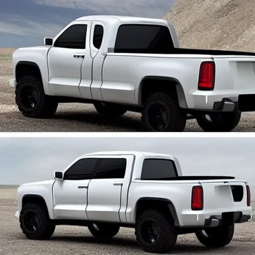 Modern Pickup Truck