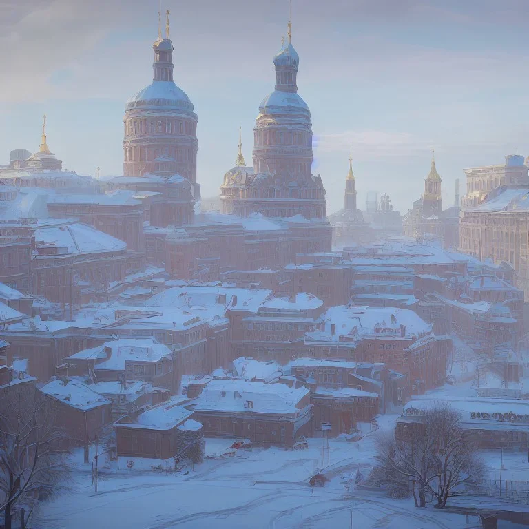 Санкт-Петербург зимой