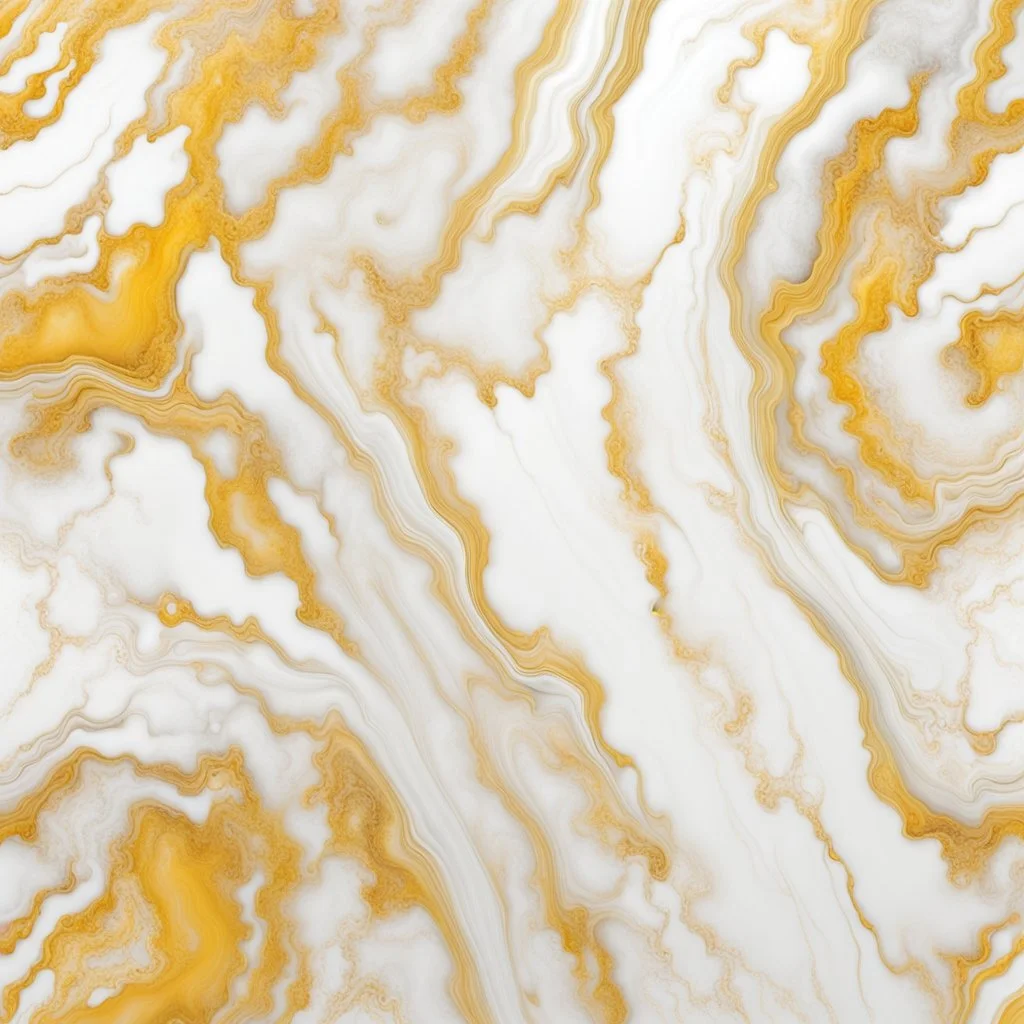 Hyper Realistic White & Yellow Marble Texture