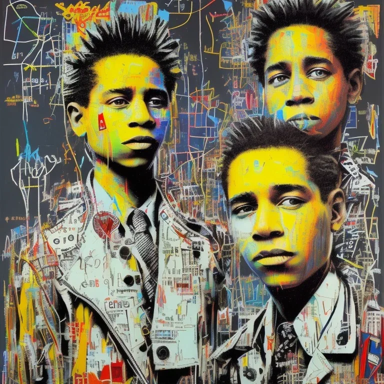 banksy basquiat