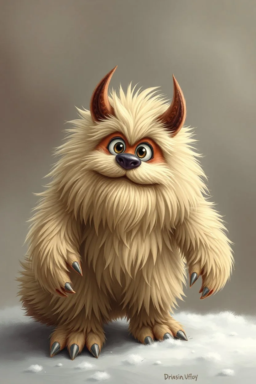 Fluffy beast