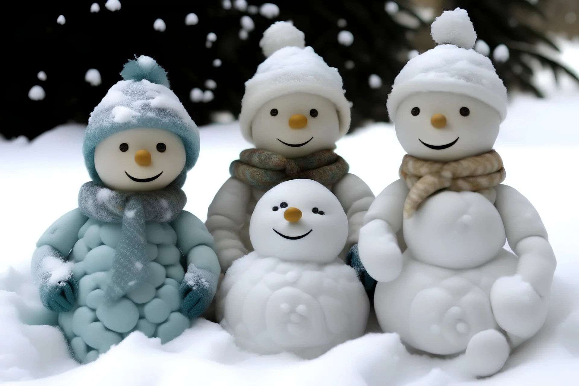 snow dolls