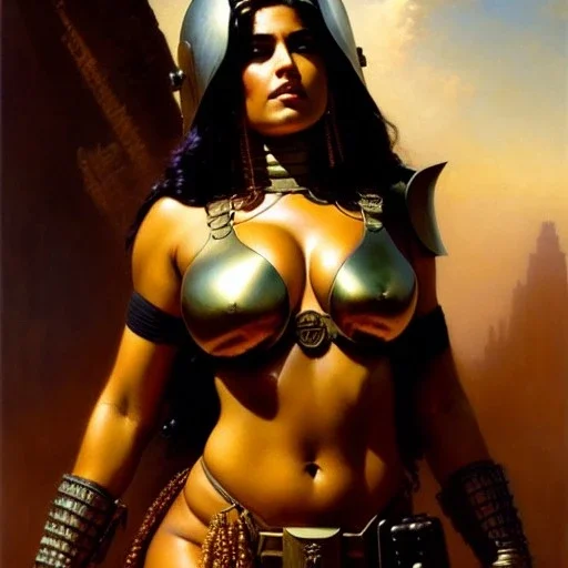 portrait ' Sexy Extra busty She-Hulk naked ',ancient metal armor and Helmet ,painting by gaston bussiere, greg rutkowski, yoji shinkawa, yoshitaka amano, tsutomu nihei, donato giancola, tim hildebrandt, oil on canvas, cinematic composition, extreme detail,fit full head inside picture,16k