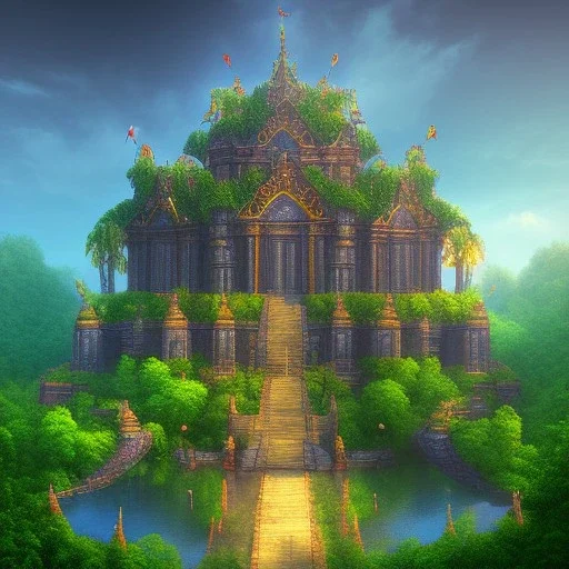 Jungle temple