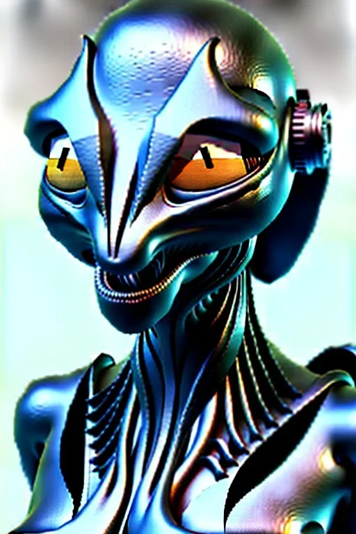 alien humanoid, 8k, finely detailed, photo realistic.