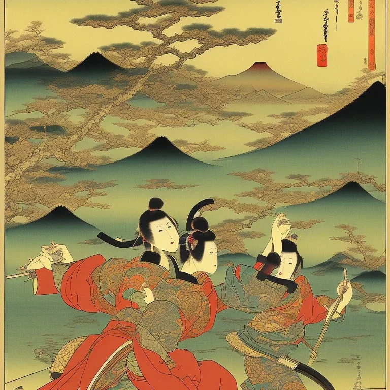 Ukiyo-e, landscape